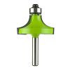 1/2&quot; x 1/4&quot; Shank Decorative Corner Round Professional Router Bit Recyclable Exchangeable